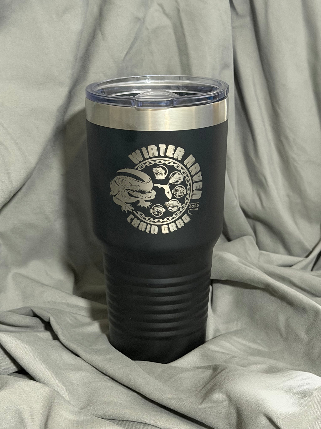 30 oz Engraved Stainless-Steel Tumber CG