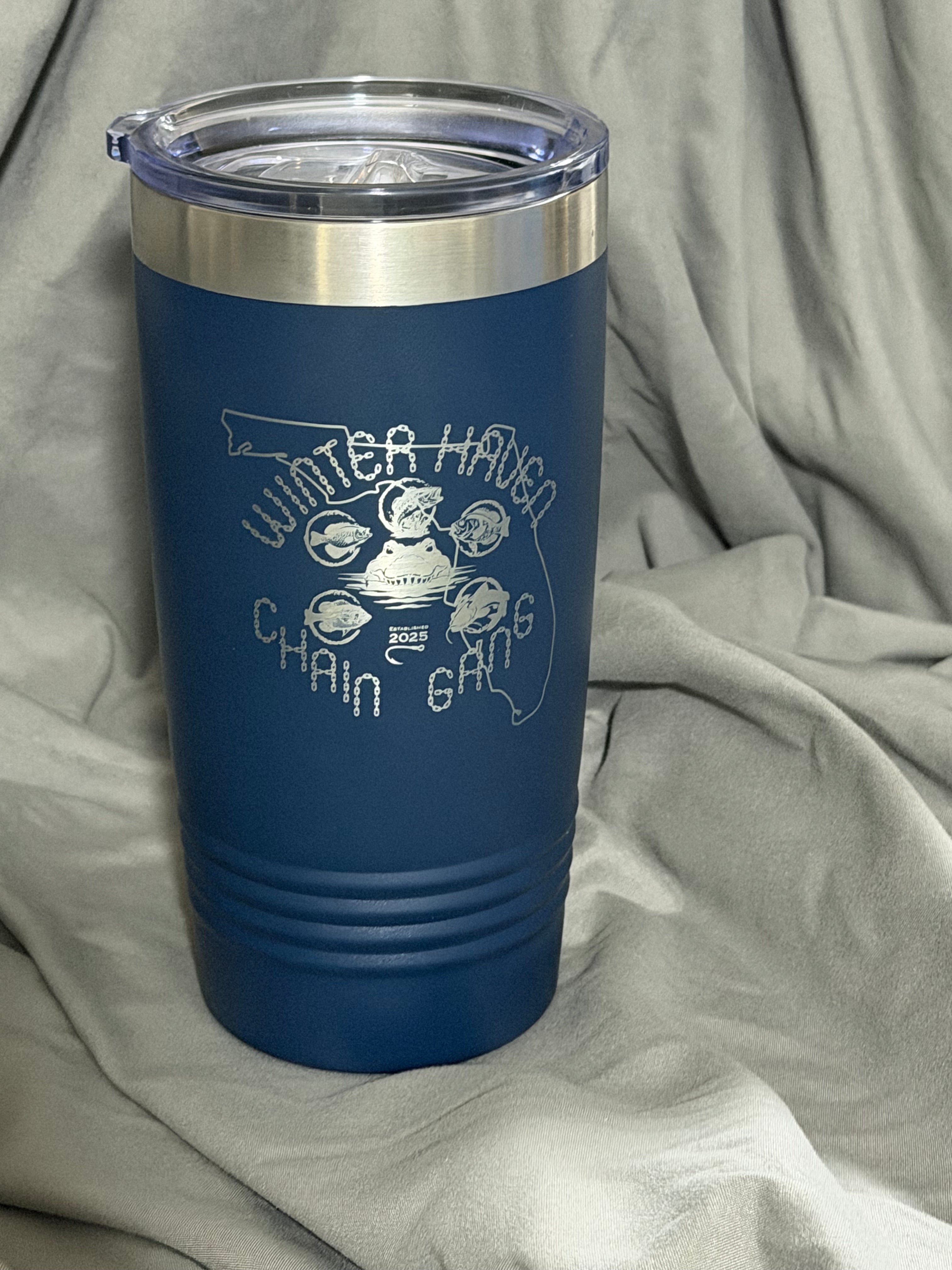 20 oz Engraved Stainless-steel tumbler FL-B